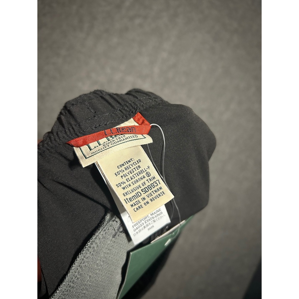 LL Bean Multisport Pants charcoal black Mens Outdoor Hiking Athletic 509937 M - Picture 3 of 6